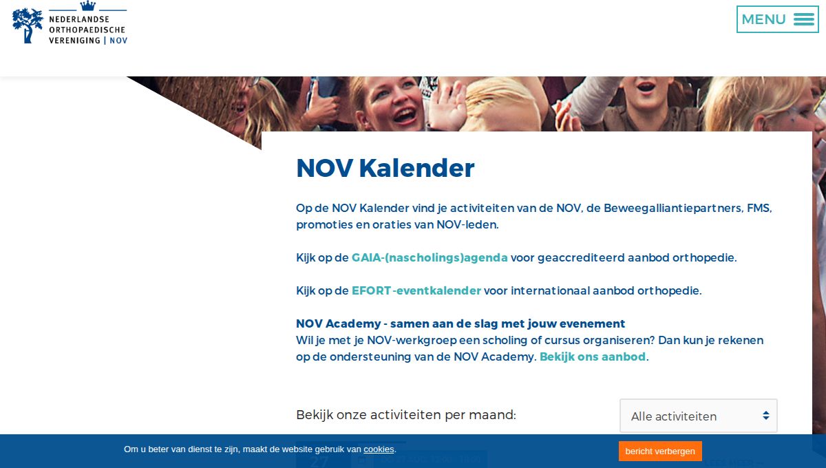 Werkgroep Schouder en Elleboog ledenvergadering