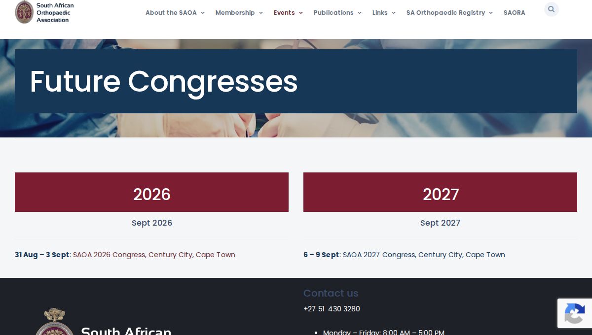 SAOA 2026 Congress