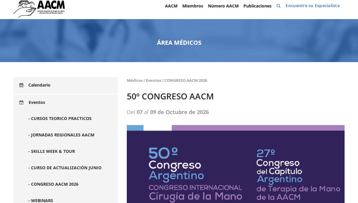 50º Congreso AACM