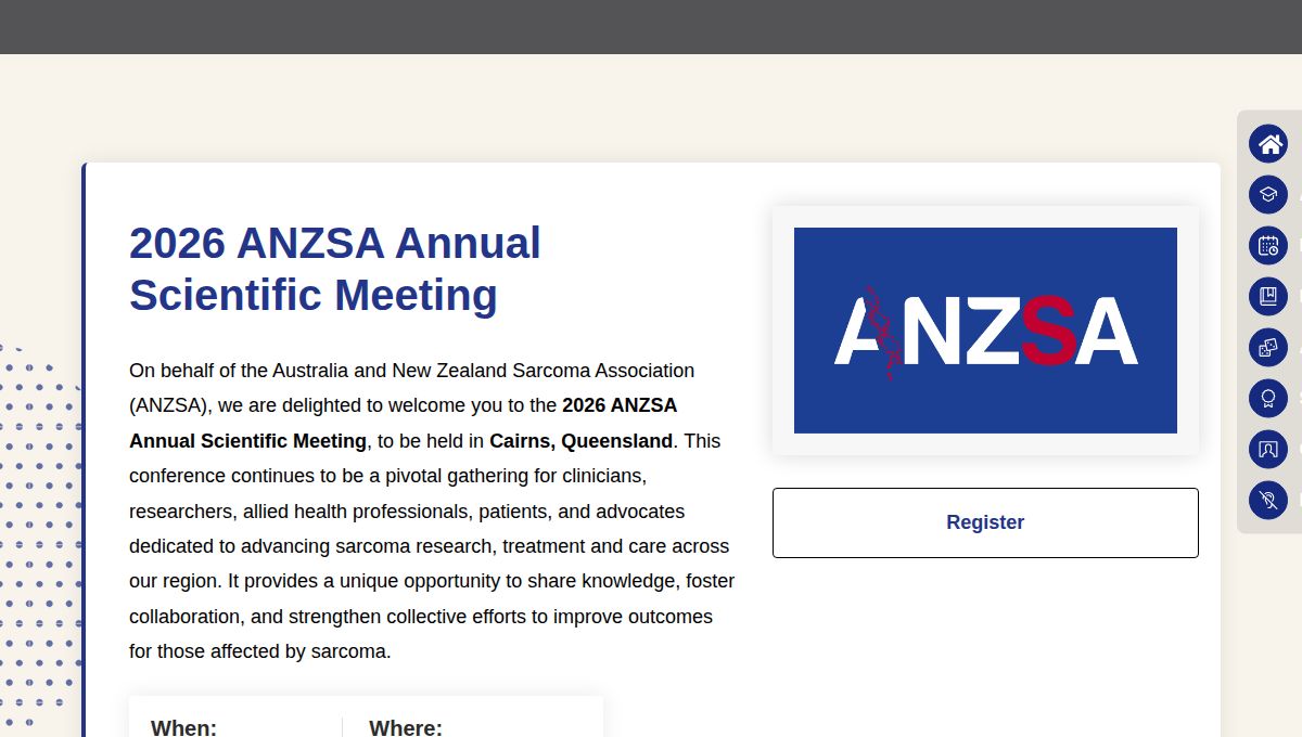 2026 ANZSA Annual Scientific Meeting