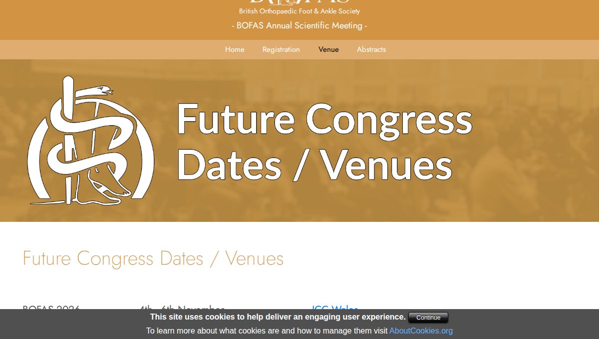 BOFAS Annual Scientific Meeting 2026