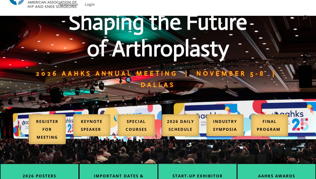 AAHKS Research Course 2026