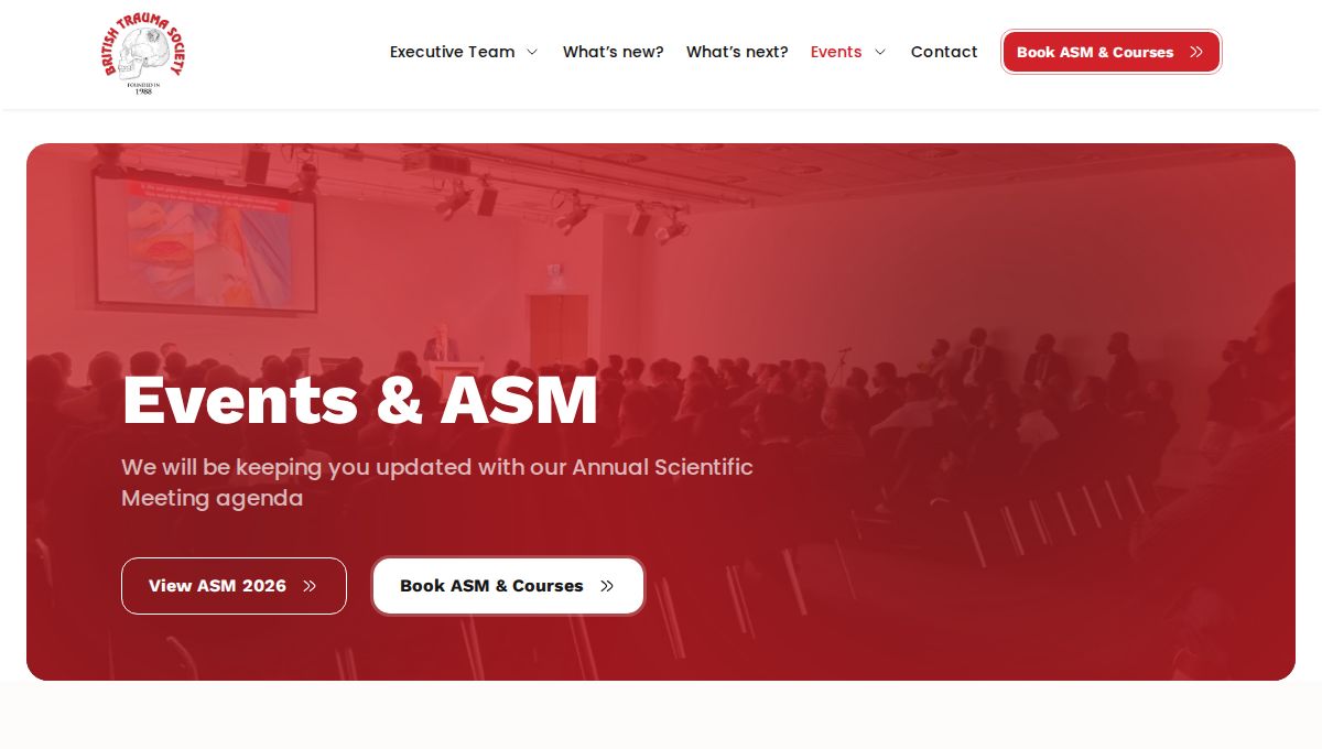 British Trauma Society Annual Scientific Meeting 2026