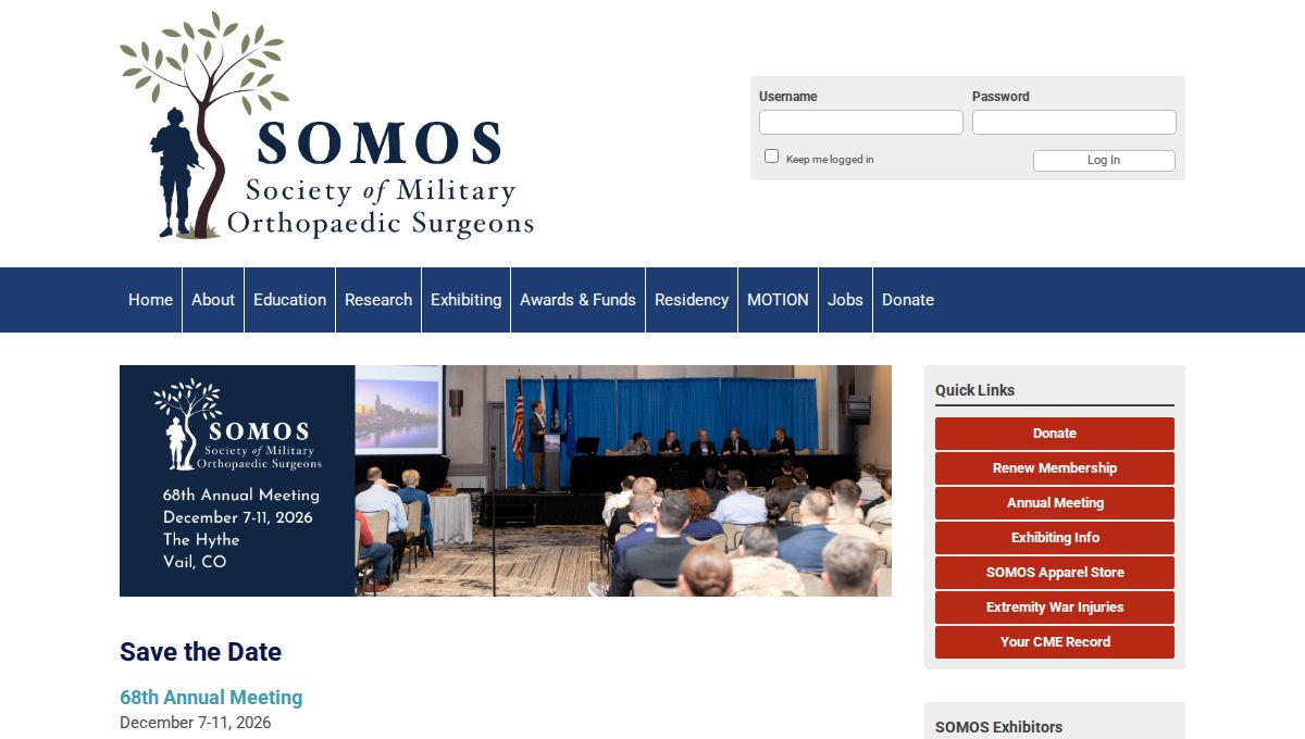 SOMOS Annual MAST Hip Arthroscopy Lab