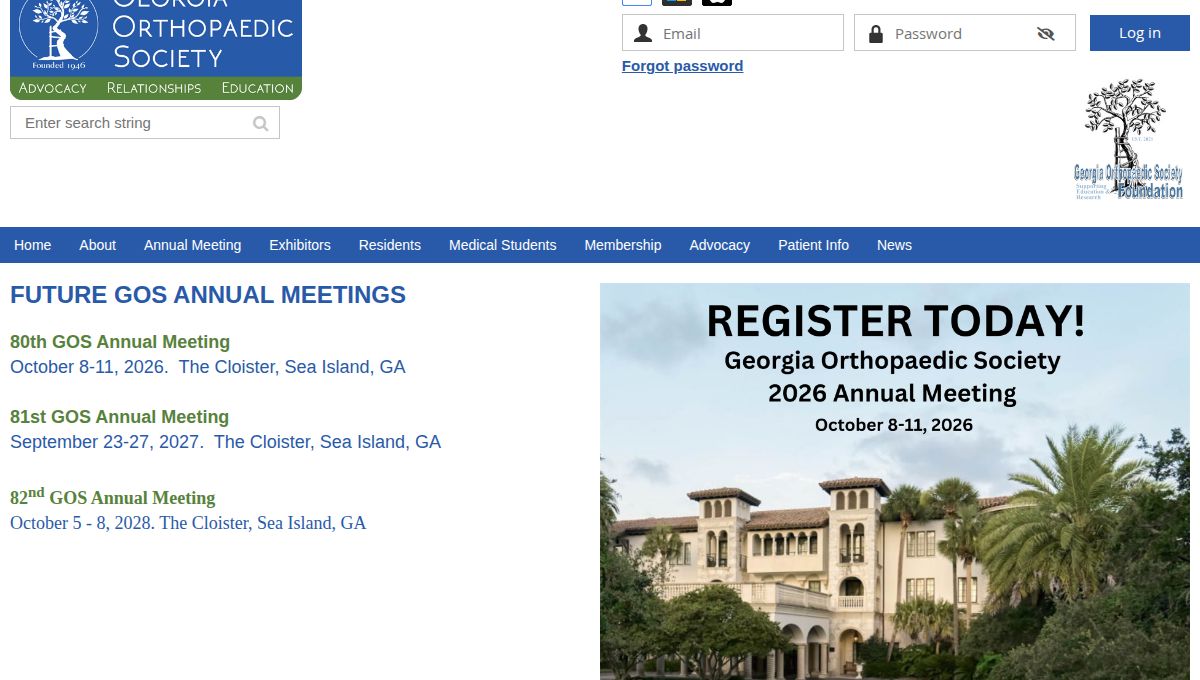81st Georgia Orthopaedic Society Annual Meeting