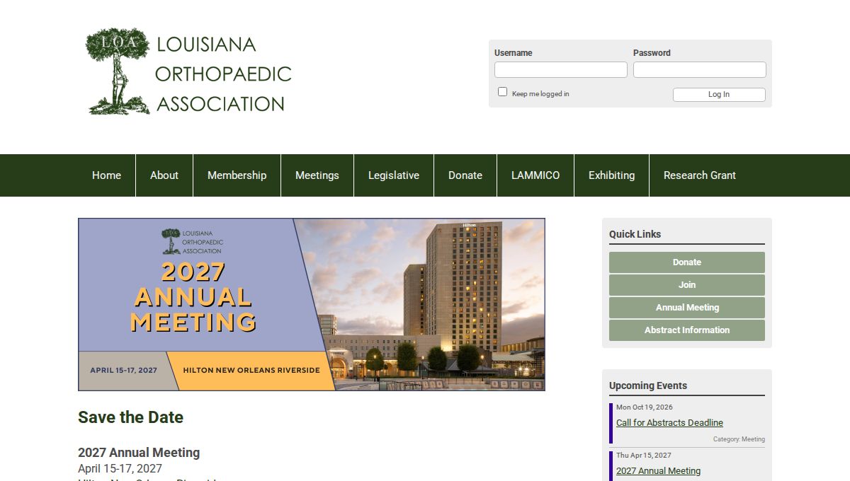 LOA 2027 Annual Meeting
