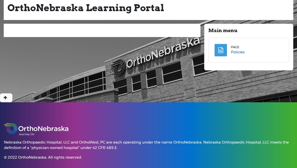 OrthoNebraska Annual Orthopedic Symposium 2027