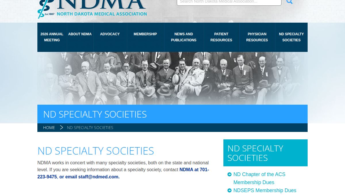 North Dakota Orthopaedic Society (NDOS) Annual Meeting 2026