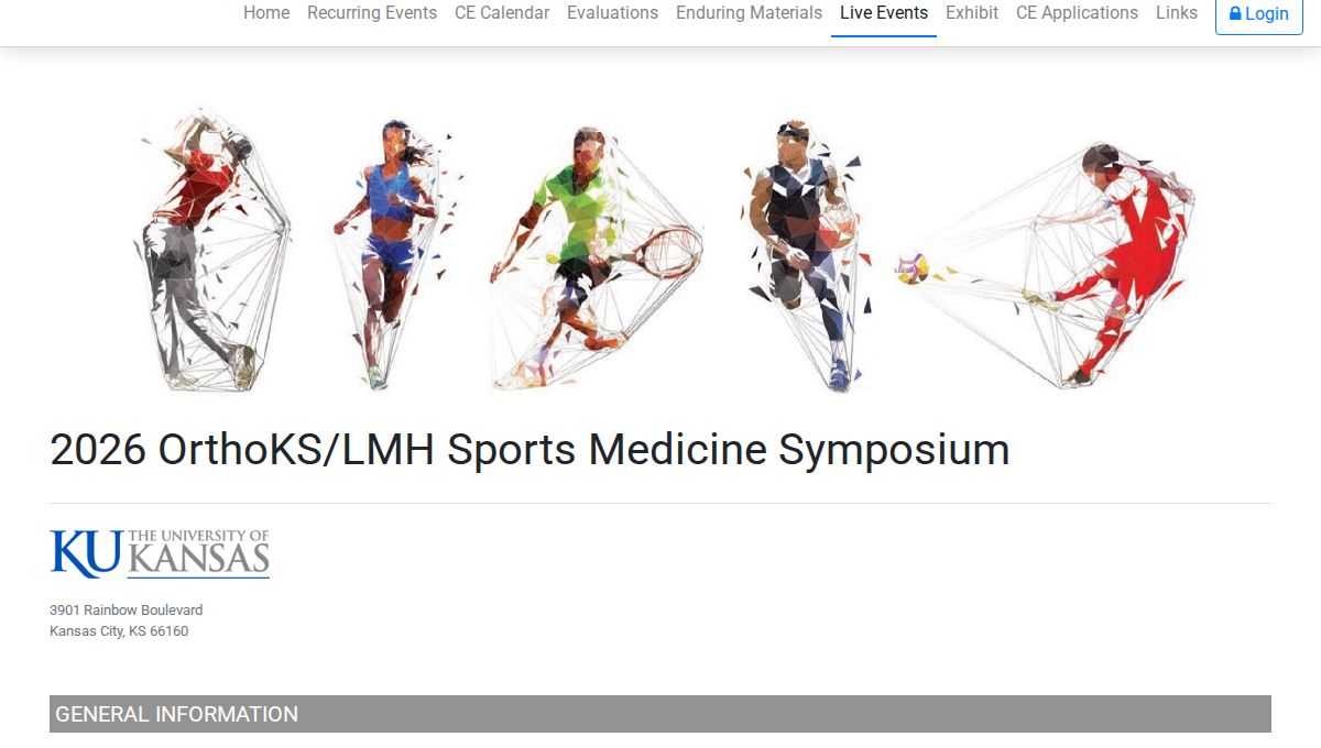 OrthoKS / LMH Sports Medicine Symposium 2027
