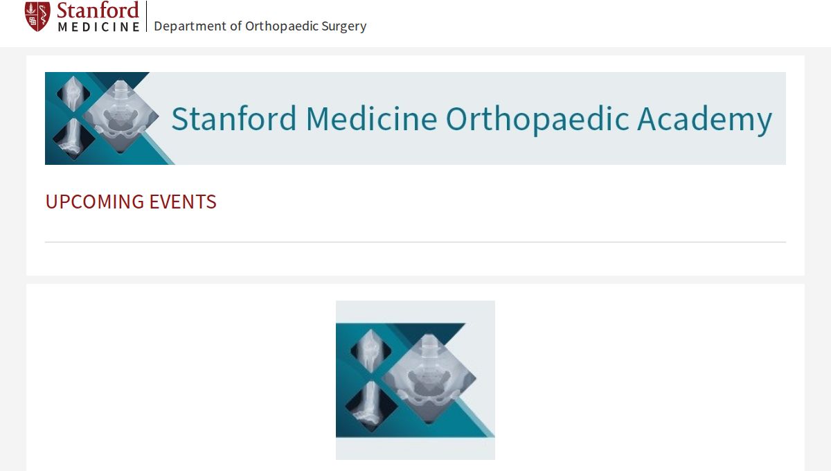 Stanford Hand and Upper Limb Surgery and Therapy Symposium 2026