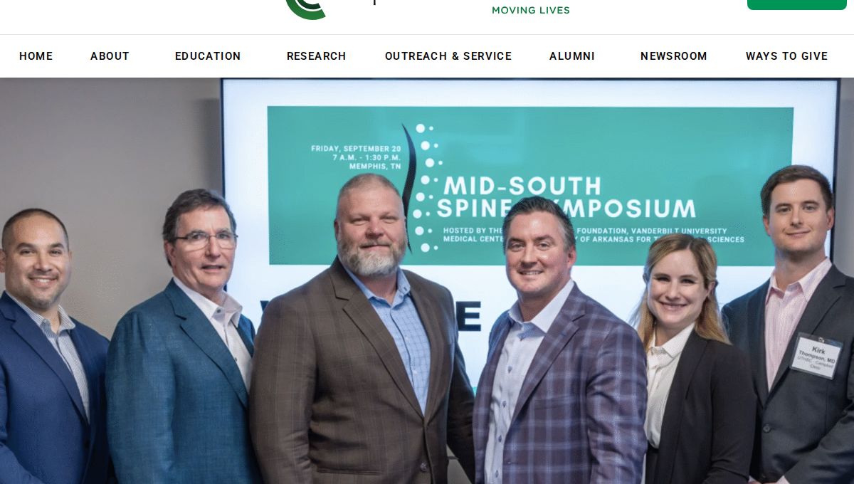 3rd Annual Mid-South Spine Symposium 2026 (Campbell Clinic Foundation – lectures + cadaver labs)