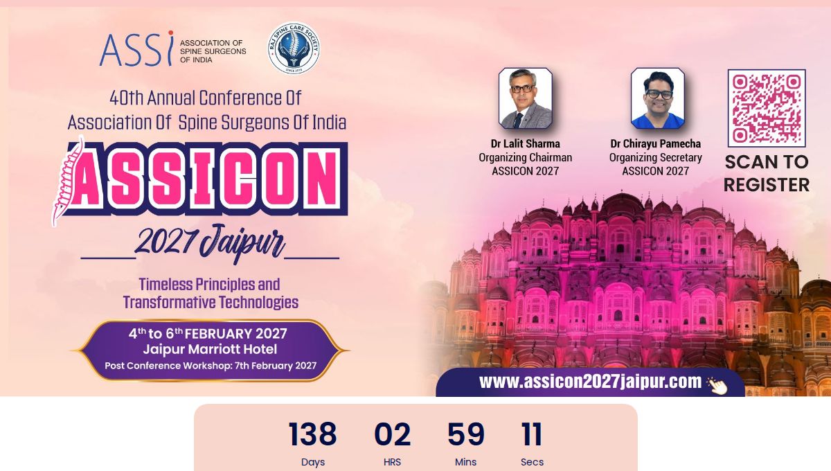 ASSICON 2027 - 40th Annual Conference of the Association of Spine Surgeons of India