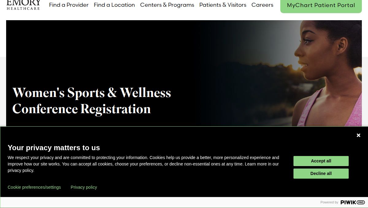 9th Annual Emory Women's Sports & Wellness Conference 2027