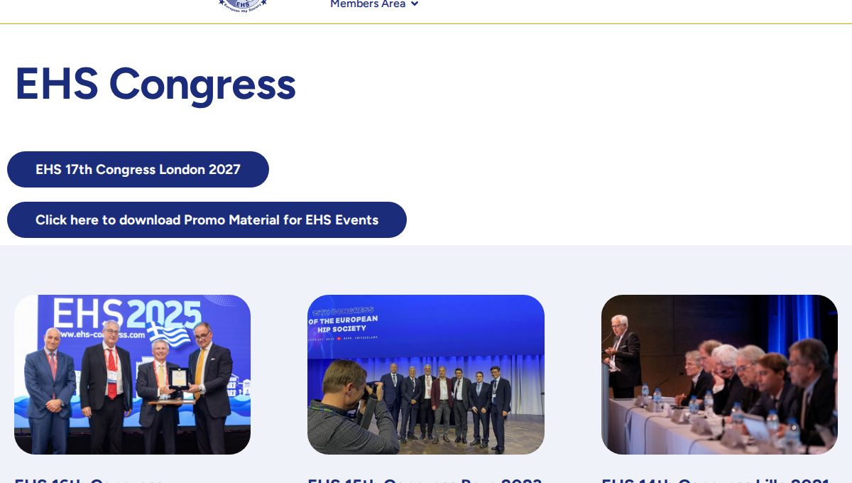 17th EHS Congress