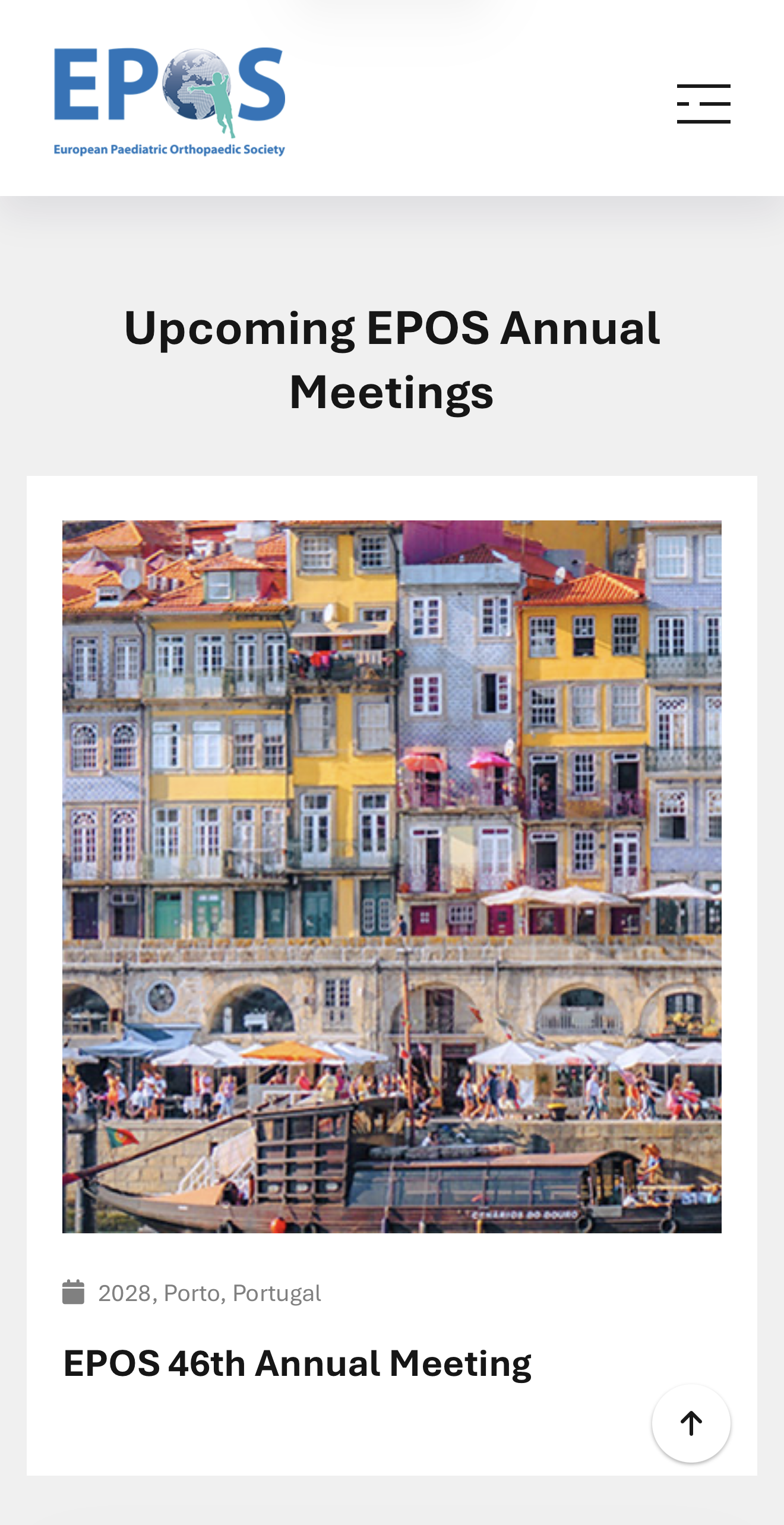 46th EPOS Annual Meeting 2028