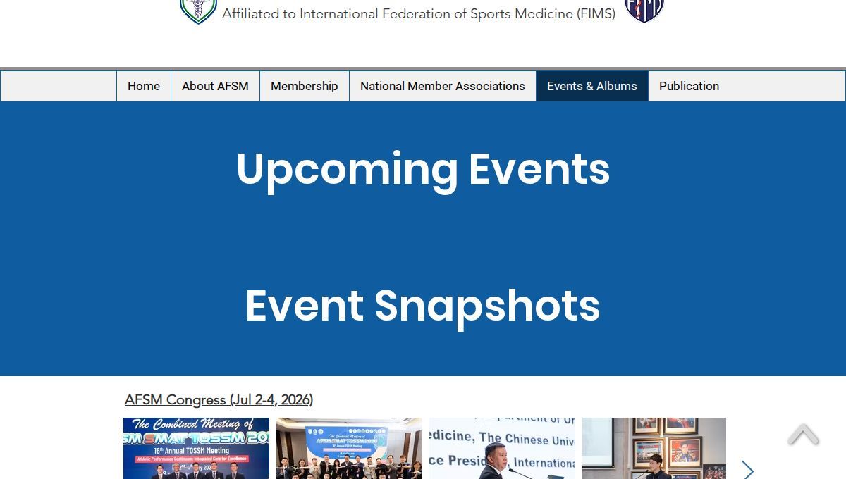 The 19th AFSM Congress 2026 / The 16th Annual Meeting of TOSSM & Annual Meeting of SMAT 2026