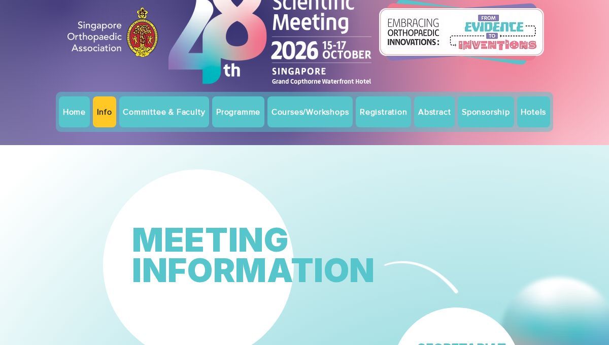 SOA 48th Annual Scientific Meeting