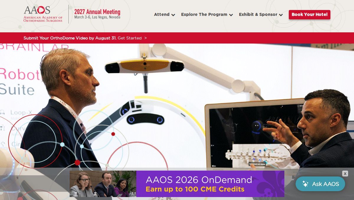 LLRS/POSNA Specialty Day at AAOS 2027
