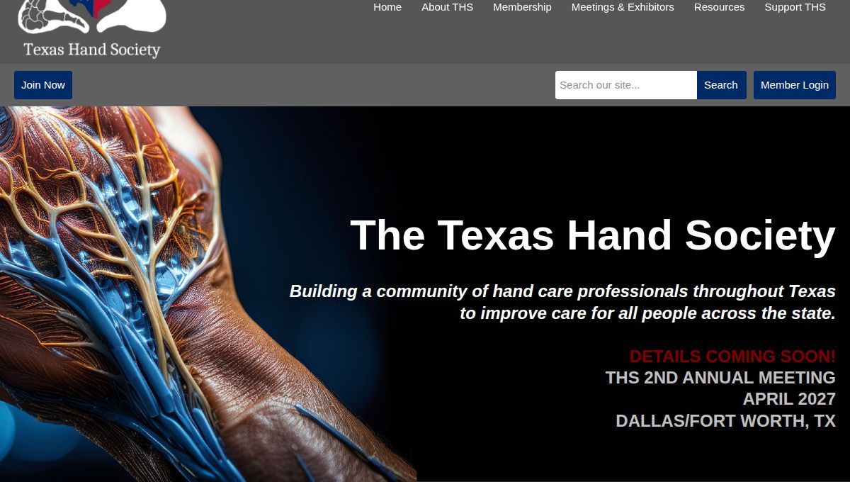 Texas Hand Society 2nd Annual Meeting