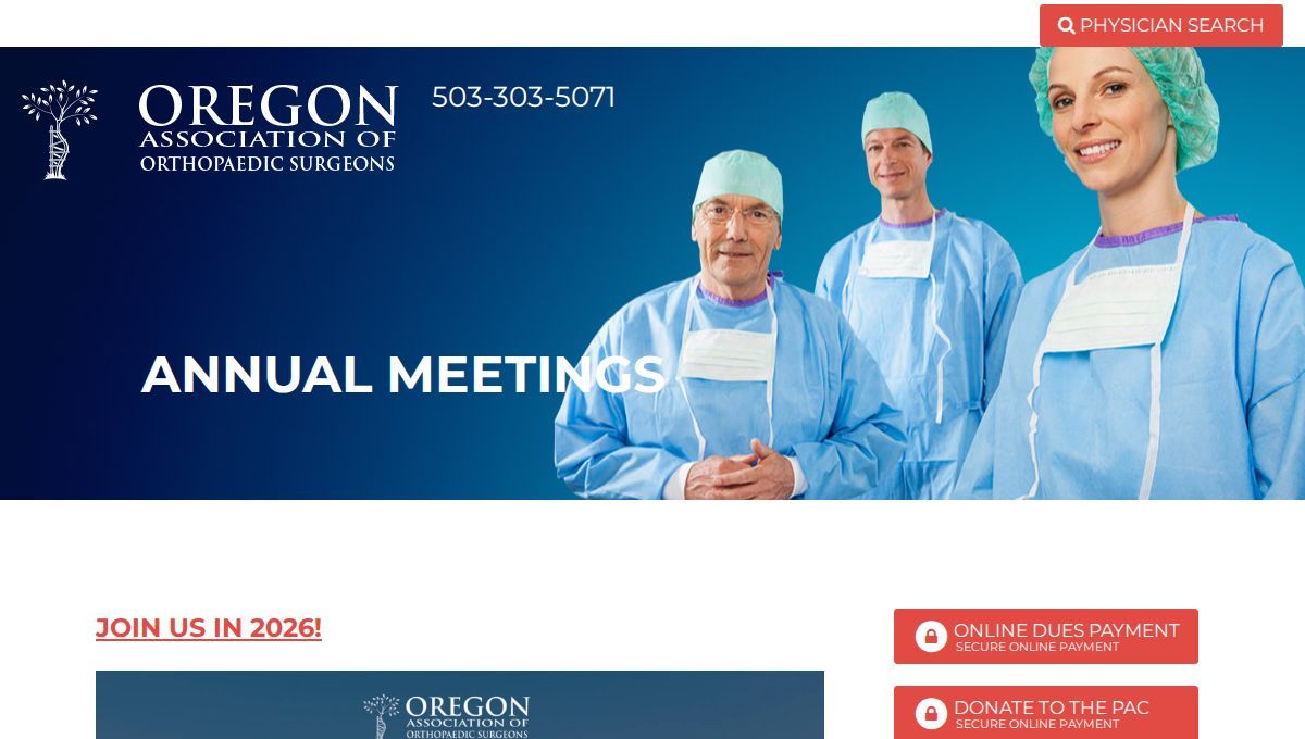 2027 OAOS Annual Orthopaedic Conference