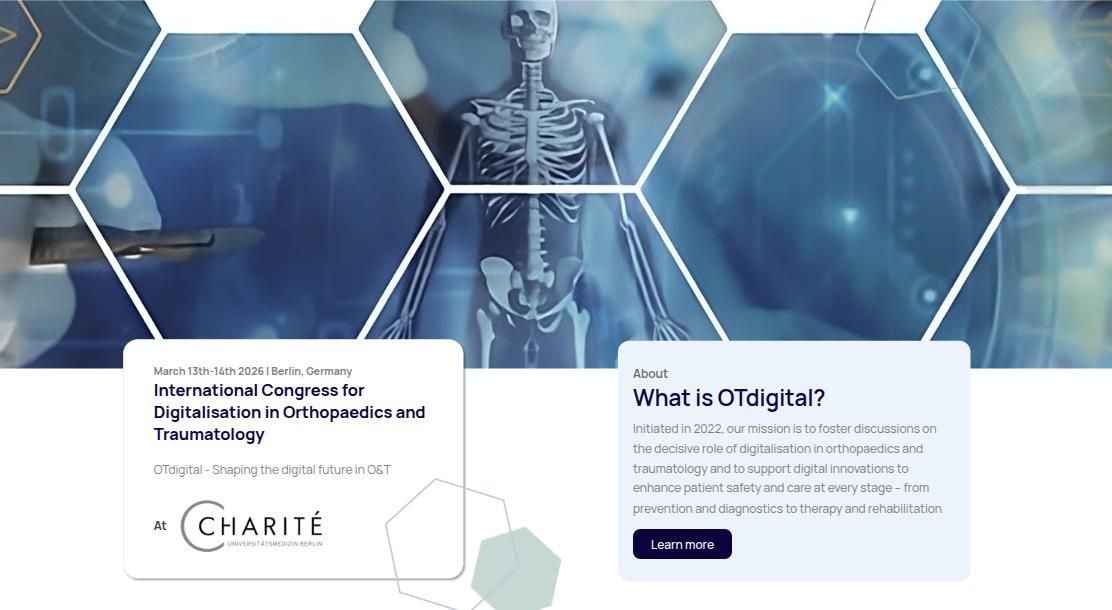 5. International Congress for Digitalisation in Orthopaedics and Traumatology 2027