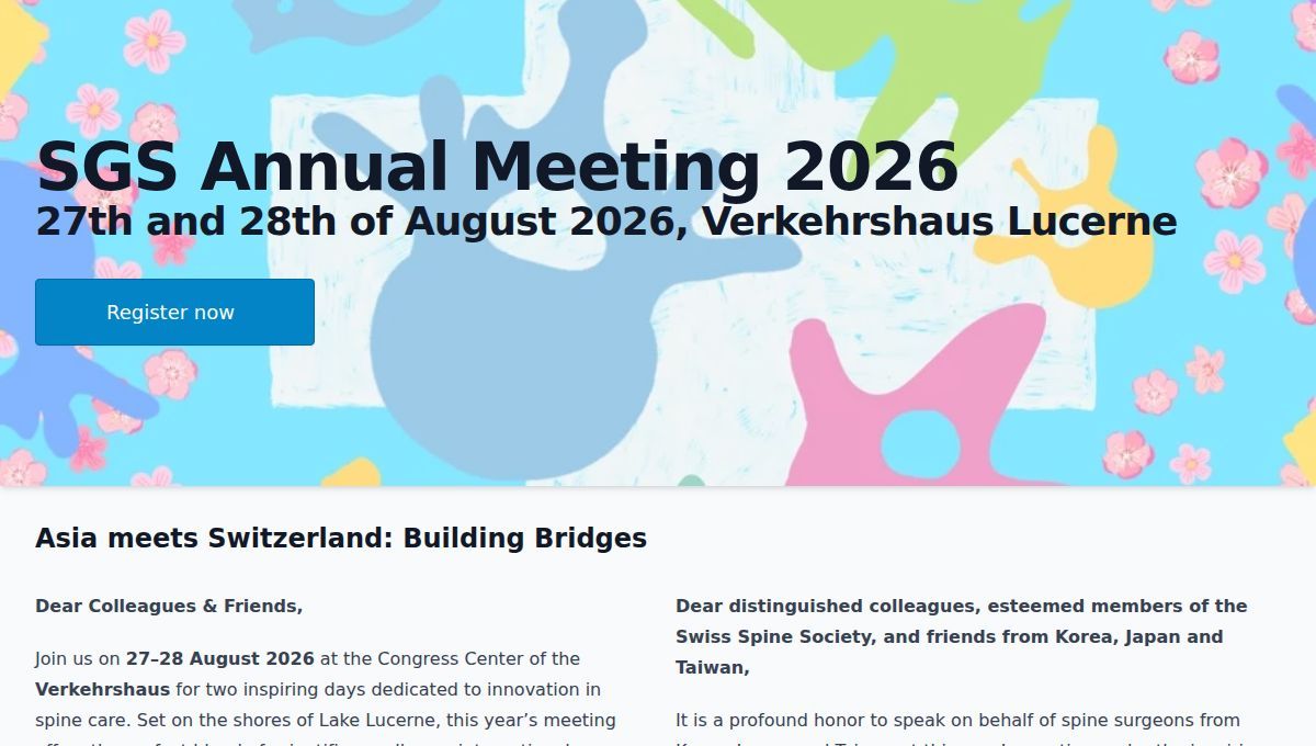 27th SGS Annual Meeting 2027