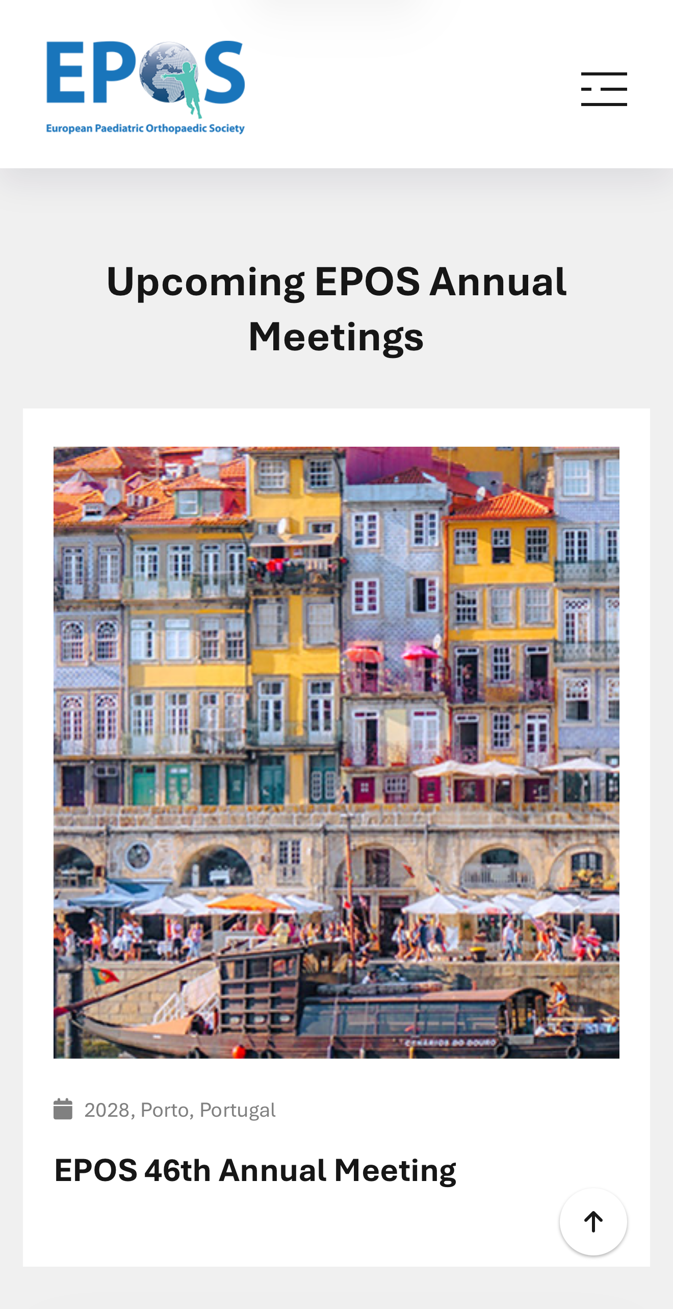 46th EPOS Annual Meeting 2028
